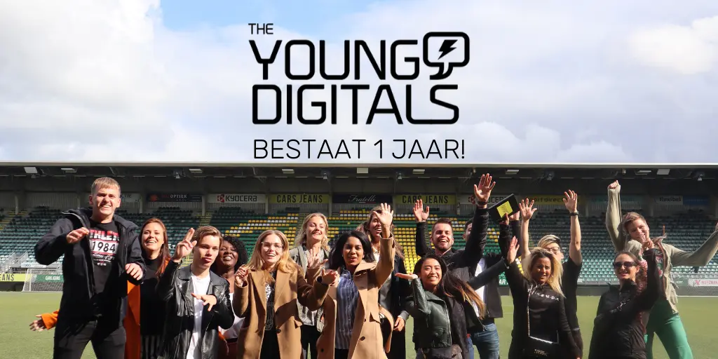 The Young Digitals bestaat 1 jaar! Tijd voor een throwback!